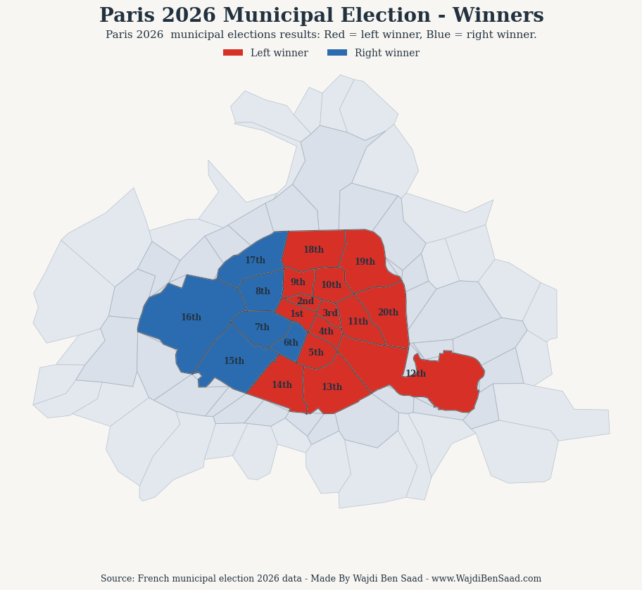 Map visualization focused on Paris